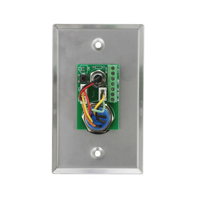 Tamper Proof Momentary Key Switch With 2 Keys Dual Light NO / NC / COM
