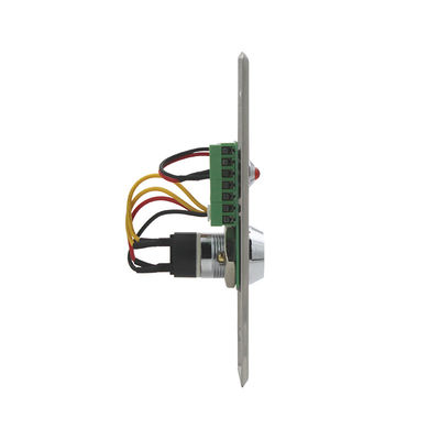 Red Light Indicator Momentary Key Switch 2 Position For Public / Banks