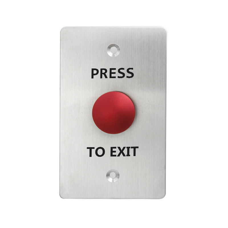 Anti - Vandal Red Or Green Door Exit Push Button Micro Switch With ...