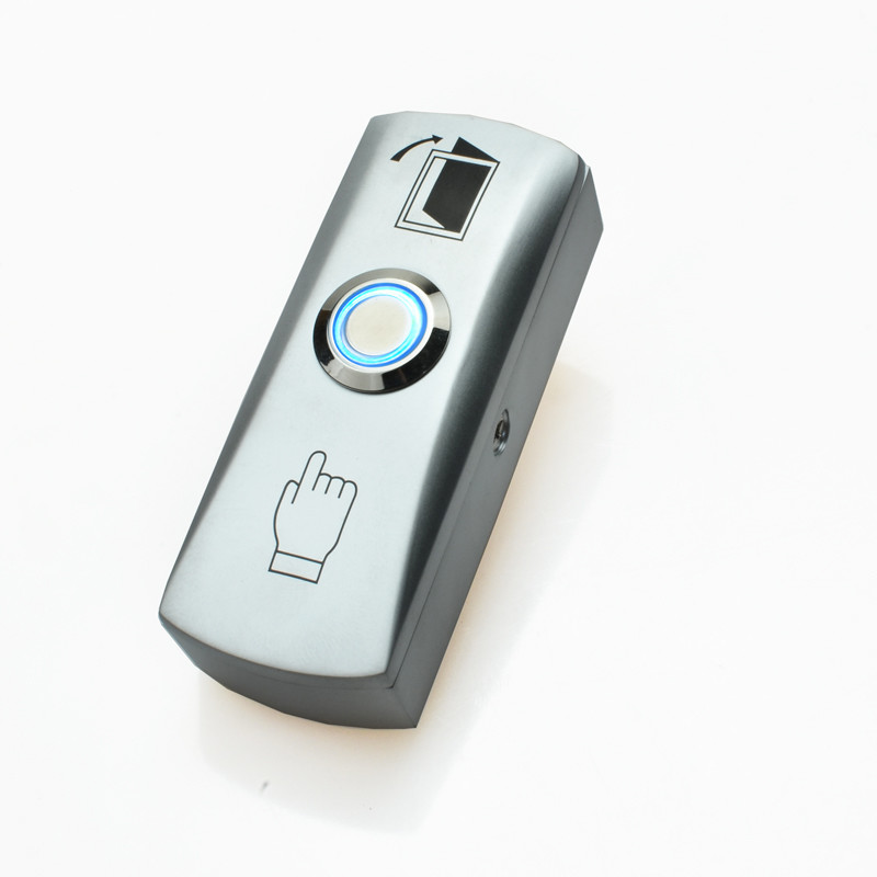 Push To Release Light Switch With LED Indicator , Miniature Recessed Push Button Switch