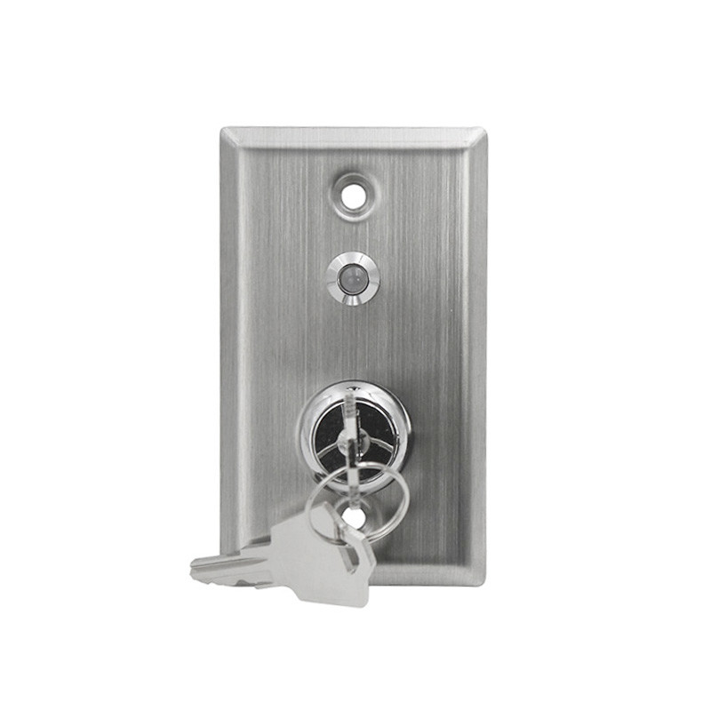 Scratch - Resistant SPDT Momentary Key Switch For Access Control System