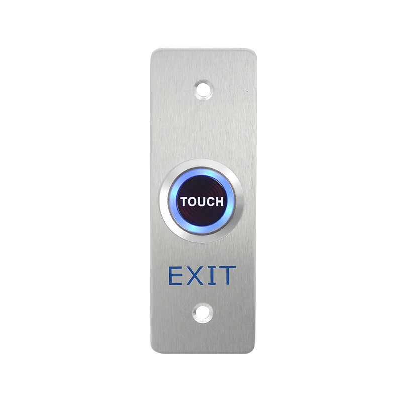 304 Stainless Steel Faceplate Touch Exit Button Egress Button NO / NC / COM Output