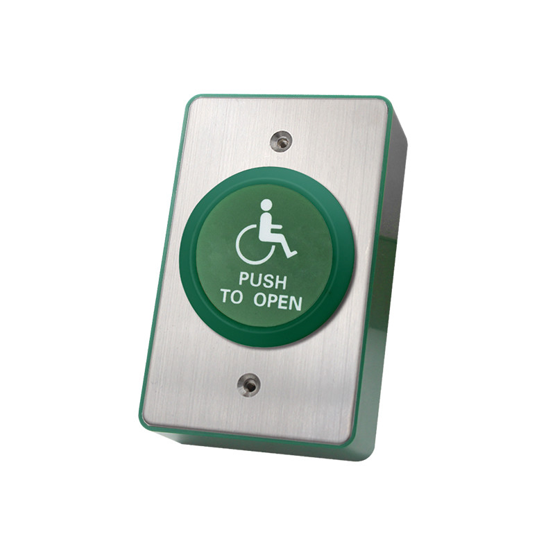 Flat Mushroom Press to Exit Push Button for Door Exit Access Control